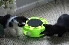 Solar-Powered Cat Toys