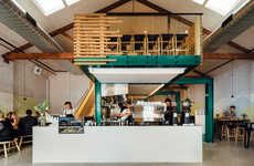 Repurposed Minimalist Cafes