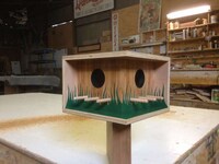 Mid-Century Contemporary Birdhouses Image 7