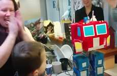 Transforming Robot Cakes