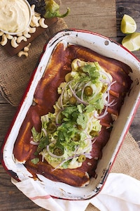 Grain-Free Vegetarian Enchiladas Image 3