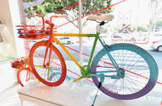Artistic Bike Installations