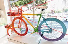 Artistic Bike Installations