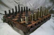 Steampunk-Inspired Chess Sets