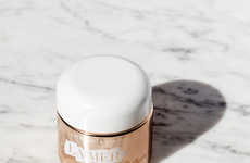 Celebratory Golden Skincare Packaging