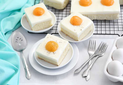 Square Egg Cakes