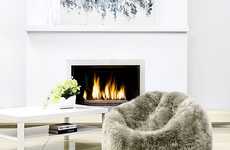 Opulent Sheepskin Bean Bags