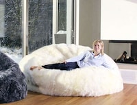 Opulent Sheepskin Bean Bags Image 3