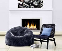 Opulent Sheepskin Bean Bags Image 4