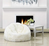 Opulent Sheepskin Bean Bags Image 5