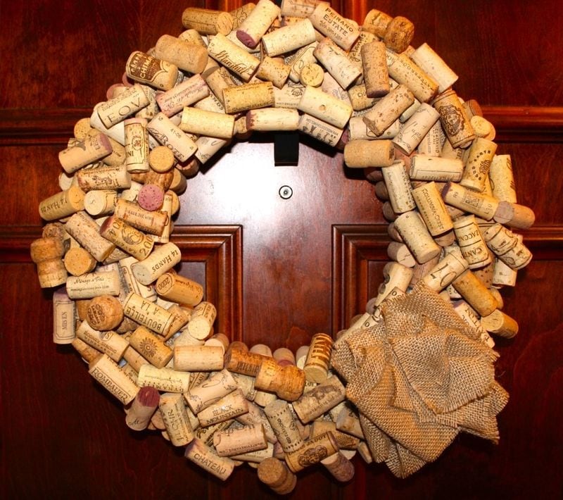 Wine Cork Wreaths