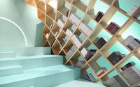 Vaulted Library Shelves Image 6