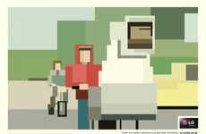 Pixelated Television Ads