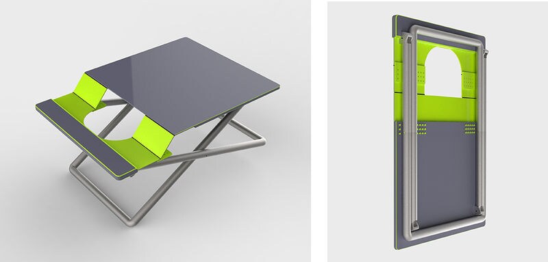 Folding Portable Workstations