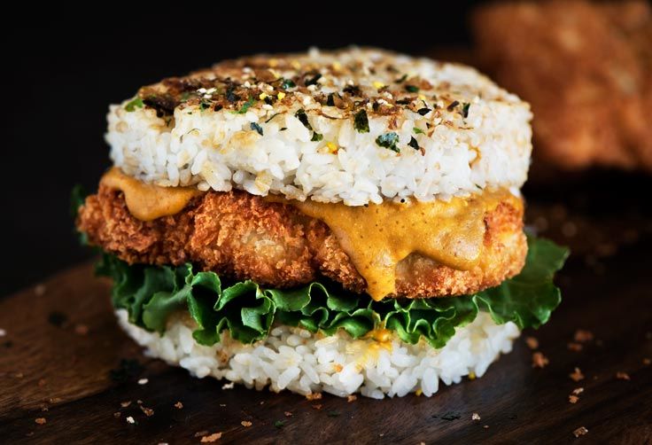 Rice-Based Burger Buns