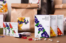 Hand-Rendered Food Branding