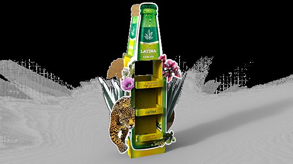Rainforest Beer Merchandising