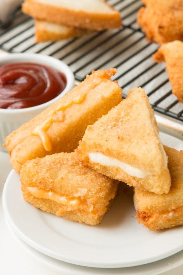 Deep-Fried Cheese Sandwiches