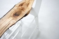 Minimalist Tree Trunk Benches Image 7