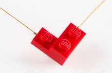 Romantic LEGO Necklaces