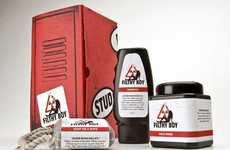 Macho Body Product Packaging