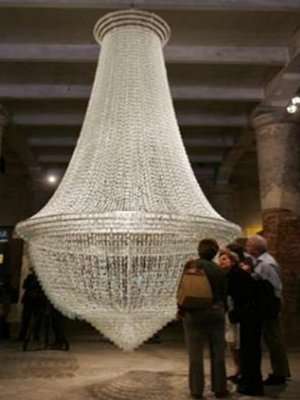 10 Glorious Chandeliers Made From Found Objects