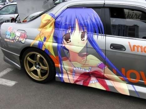 Manga Car Wraps