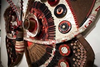 Recycled Metal Wall Art Image 2