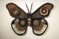 Recycled Metal Wall Art Image 5