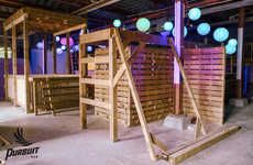 Massive Indoor Obstacle Courses