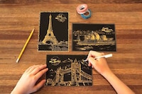 Scratch Art Coloring Books Image 4