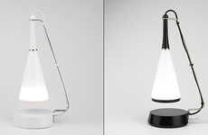 Touch-Activated Lamp Speakers