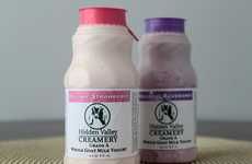 Drinkable Goat's Milk Yogurts