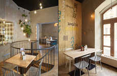 Warm Asian Eatery Interiors