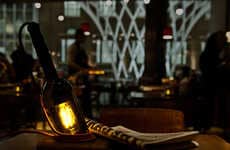 Wine Bottle Lamps