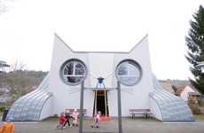 Cat-Shaped School Buildings