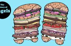 Historical Bagel Illustrations