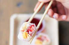 Healthy Fruit Sushi