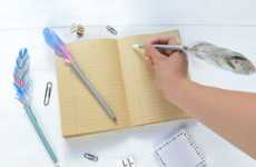 DIY Feather Pens