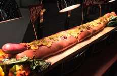 Oversized Hot Dogs