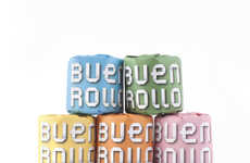 Typographic Toilet Paper Packaging