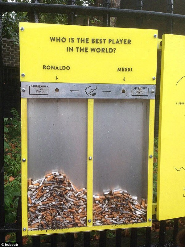 Interactive Litter Bins
