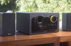 Retro Minimalist Speakers