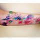 Technicolor Watercolor Tattoos Image 3