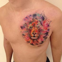 Technicolor Watercolor Tattoos Image 4