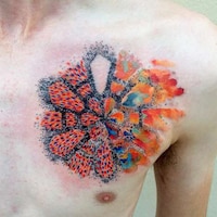Technicolor Watercolor Tattoos Image 8