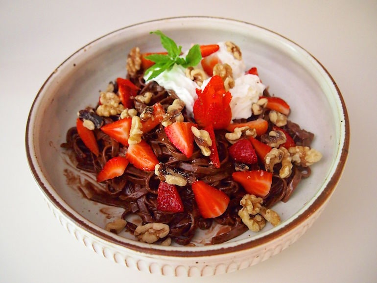 Chocolate Pasta Desserts