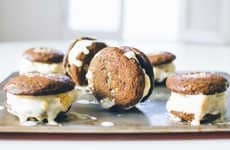 Autumnal Ice Cream Sandwiches