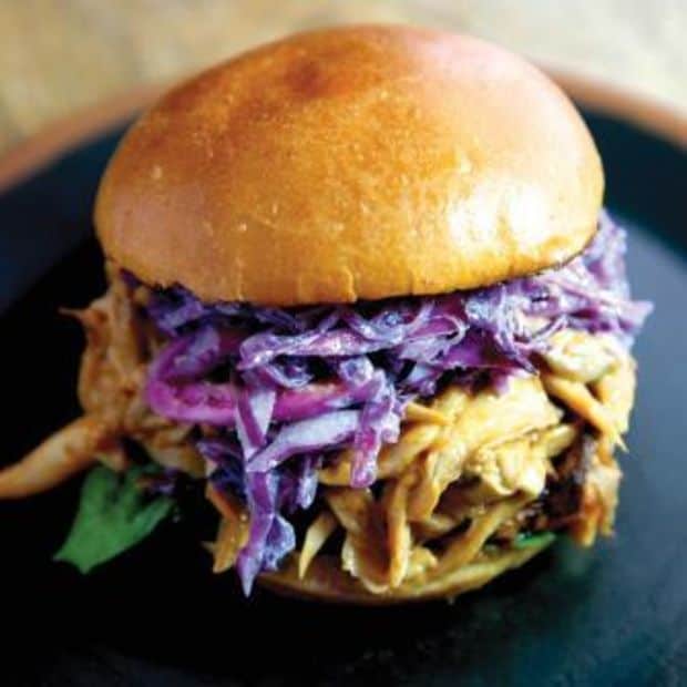 Pulled Mushroom Sandwiches