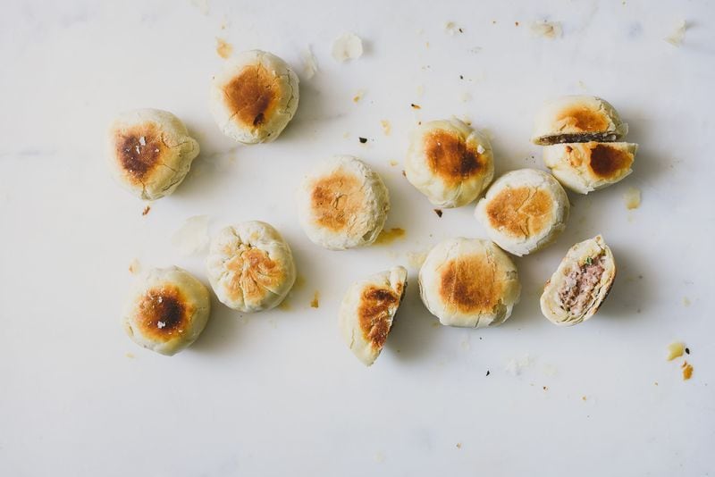 Homemade Savory Mooncakes
